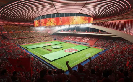 Al Ahly, Afrika’nın İlk Mobil Stadyumunu Tanıttı: 30 Dakikada Kuruluyor